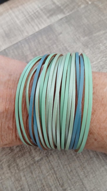Bracelet en cuir Style Bohème Vintage