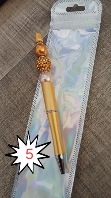 Stylos avec des perles