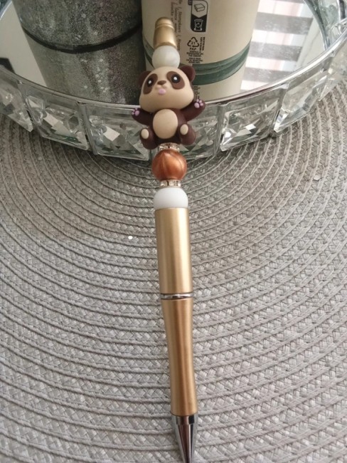 Stylo doré de Panda