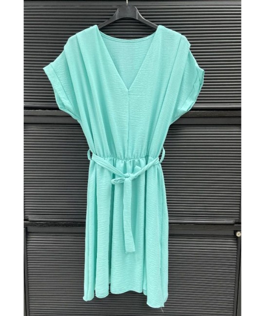 Robe courte col V