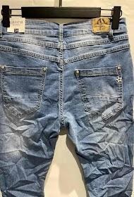 Pantacourt Jeans Karostar détail poches