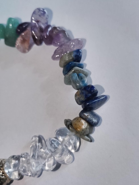 Bracelet chips 7chakras