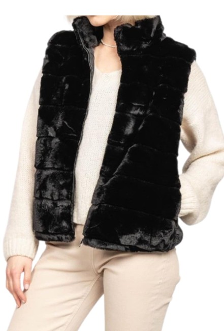 Gilet en fourrure sans manche