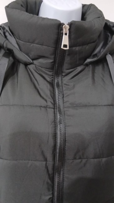 Manteau long sans manche