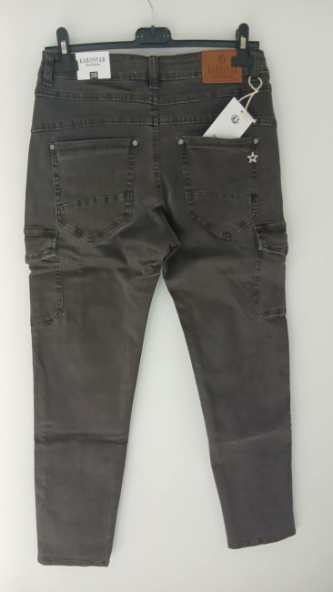 Jeans karostar brun