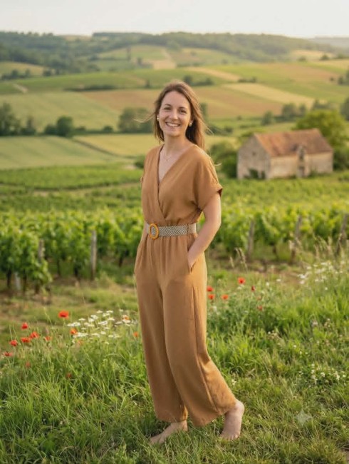 Combinaison légère  avec ceinture