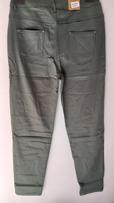 Pantalon GT taille bouton zip STRAIGHT - Uni