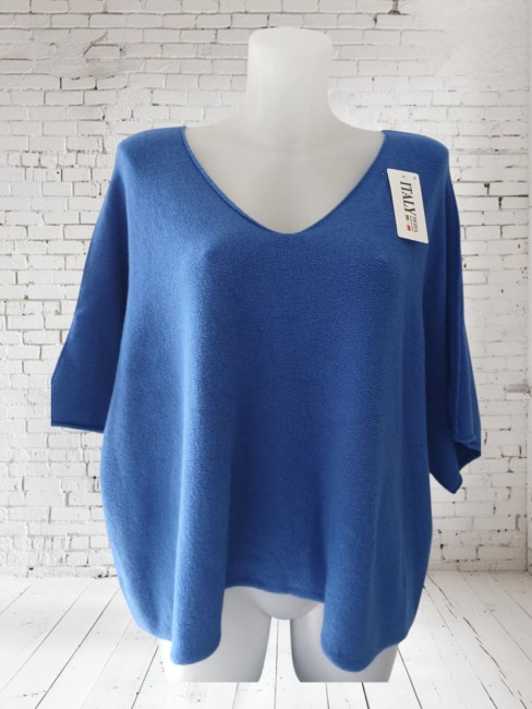 Pull court manches 3/4