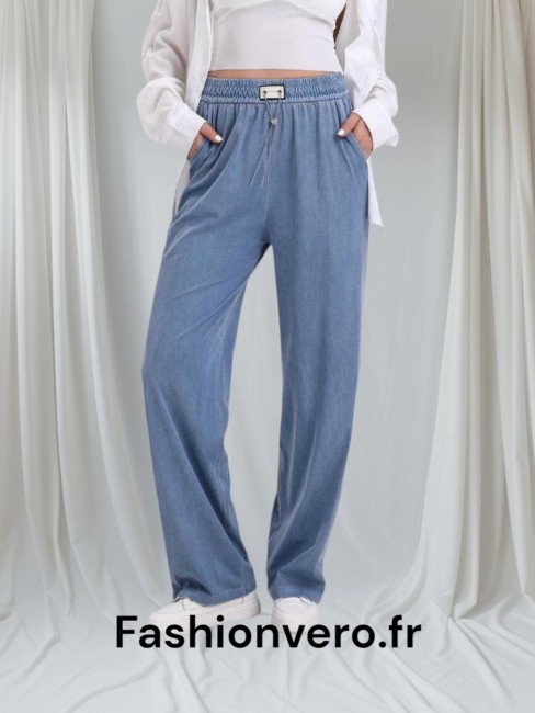 Pantalon fluide jeans