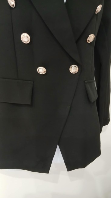 Veste Blazer uni noir 