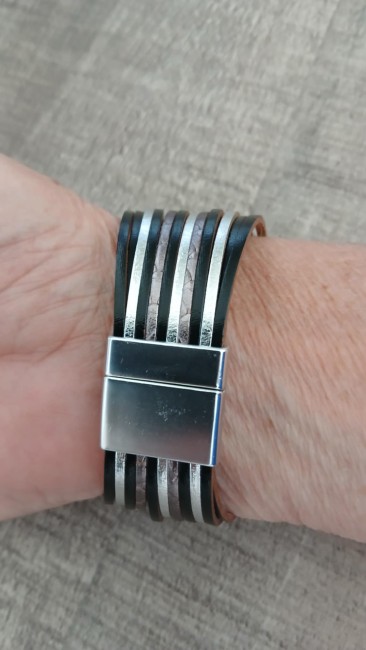 Bracelet en cuir Style Bohème Vintage