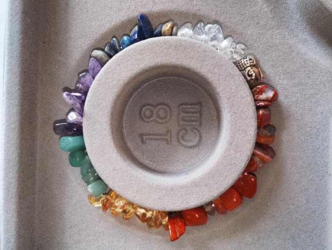 Bracelet chips 7chakras
