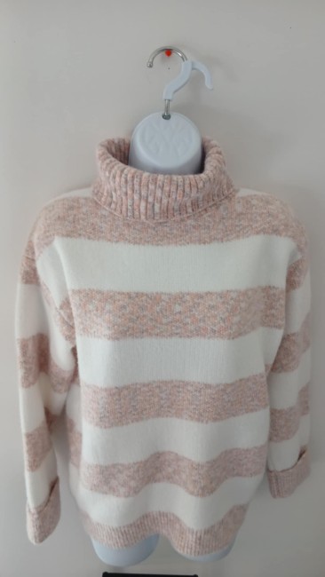 Pull épais col roulé