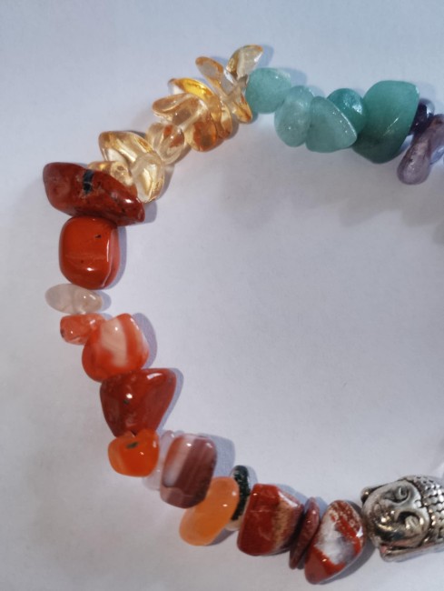 Bracelet chips 7chakras