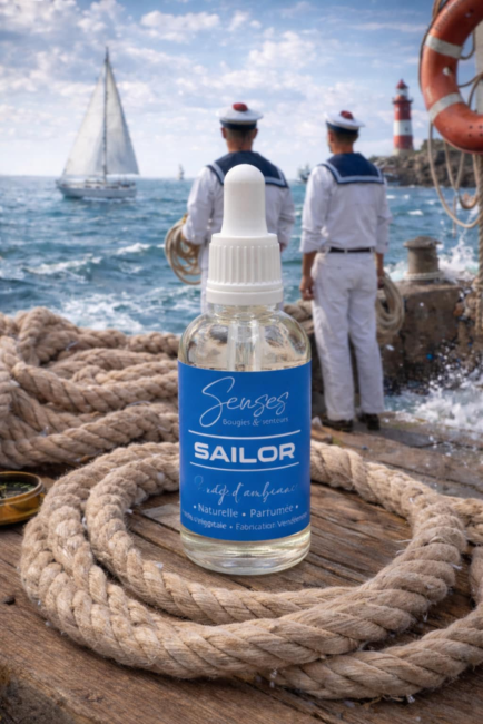 Recharge diffuseur voiture "Sailor" 50ml