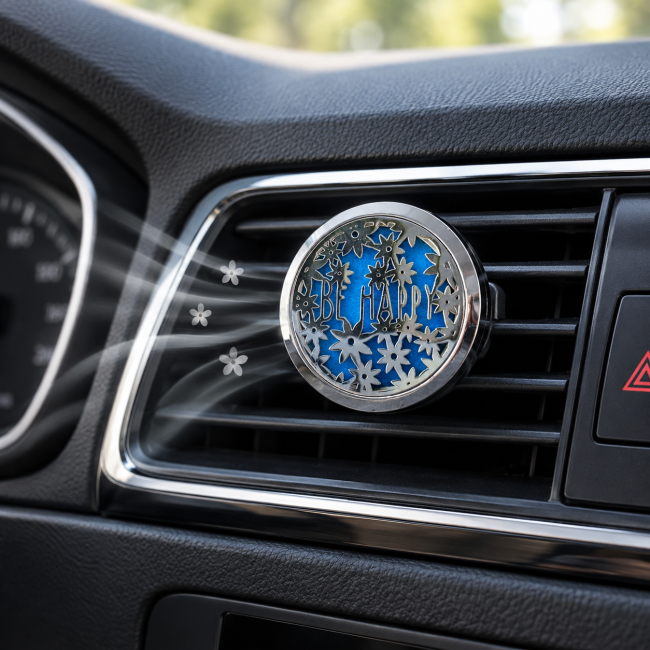 Diffuseur voiture "Be happy"