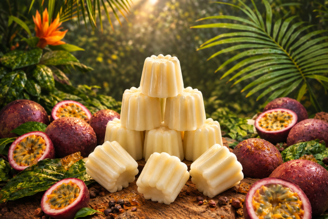 Galet fondant  "Fruits de la passion"
