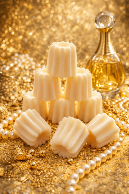 Galet fondant  "Larme d'or"