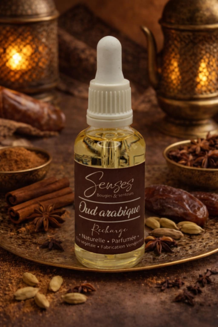 Recharge diffuseur voiture "Oud arabique" 50ml