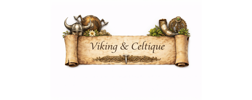 Bijoux vikings et celtiques artisanaux, talismans nordiques inspirés des runes et mythologie scandinave