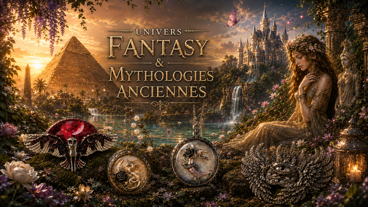 bijoux fantasy et mythologie ancienne univers féerique et magique