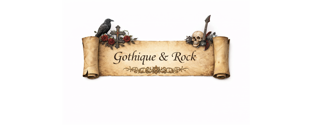Bijoux gothiques et punk rock artisanaux, talismans sombres inspirés de l’univers gothique romantique et rock