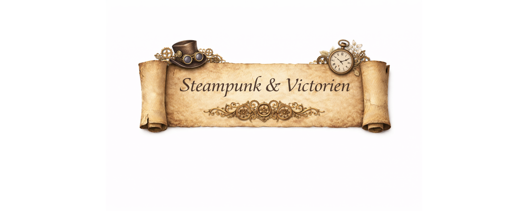 Bijoux steampunk artisanaux inspirés de l’époque victorienne, engrenages, laiton et univers rétro-futuriste