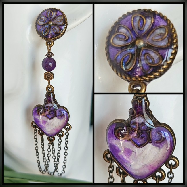 Inspirées par la déesse de l’aurore, les boucles d'oreilles 