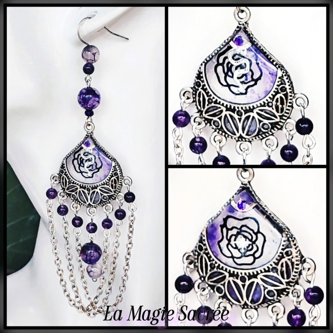 Boucles d’oreilles Angerboda version 
