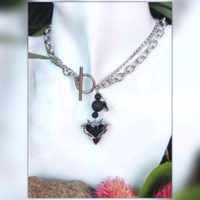Présentation du collier ras-du-cou le 