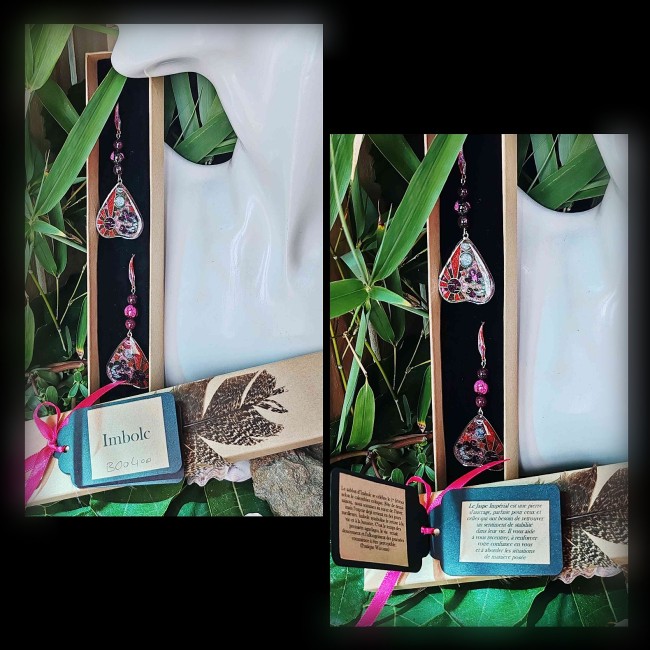 Présentation des boucles d'oreilles argentées ésotériques 