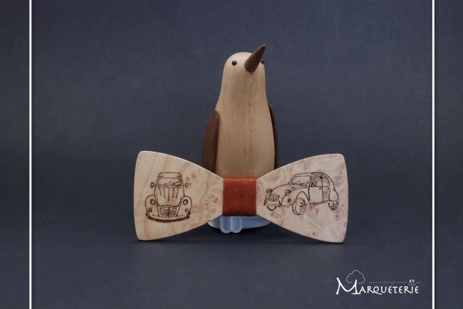 Noeud papillon 2 CV camel
