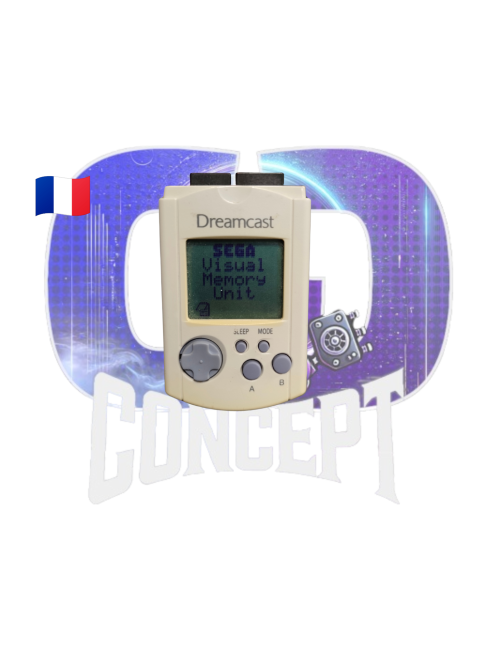 VMU Dreamcast Front Photo de face de la VMU Dreamcast
