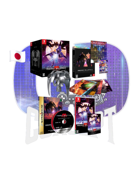 Radiant Silvergun Collector Box Switch content Photo du contenu du jeu Radiant Silvergun Collector's Box Switch