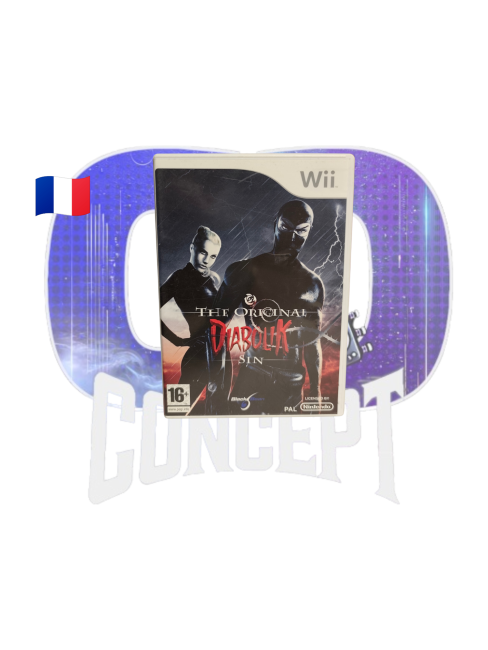 The Original Diabolik Sin Wii front Photo de face du jeu Diabolik The Original Sin Wii