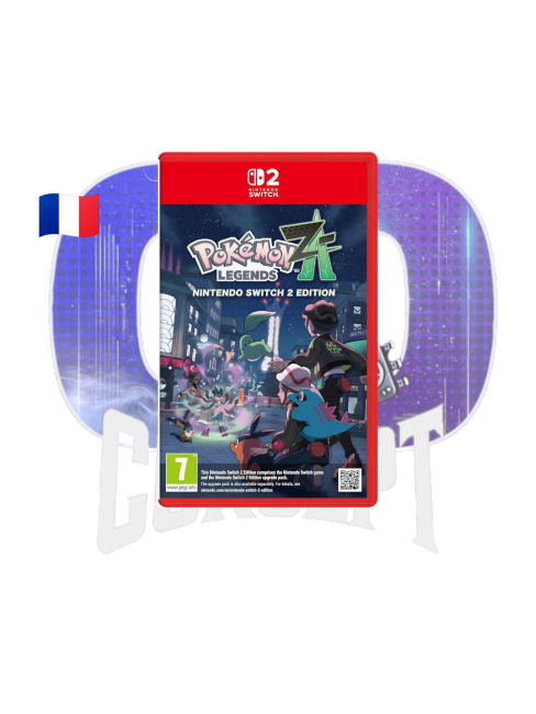 Pokémon Z A Switch 2 front Photo de face du jeu Pokemon Legends ZA sur Switch 2