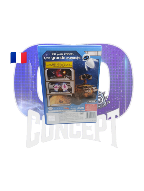 Photo de l'arrièredu jeu Wall-E sur PS2