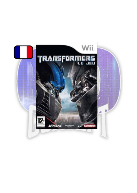 Transformers Le Jeu – Wii CIB Transformers Le Jeu – Wii CIB Cover