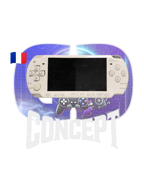 PSP 2004 white front Photo de face de la PSP 2004 blanche
