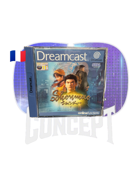 Photo de l'avant du boîtier CD 1-2  du jeu Shenmue sur Dreamcast