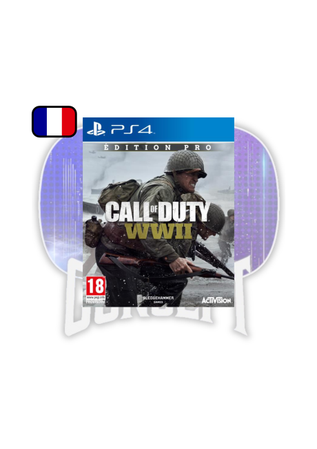 Call of Duty: WWII – Édition Steelbook avec fourreau – PS4