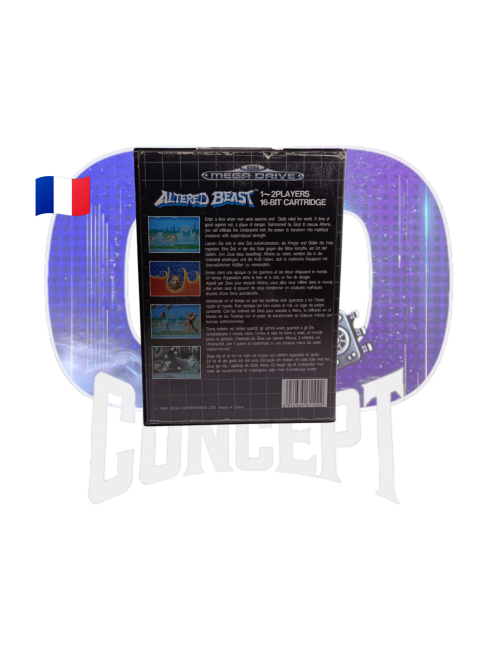 Photo de dos du jeu Altered Beast sur Megadrive