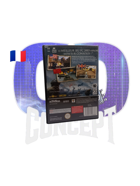 Photo de dos du jeu CoD le Jour de Gloire sur GameCube