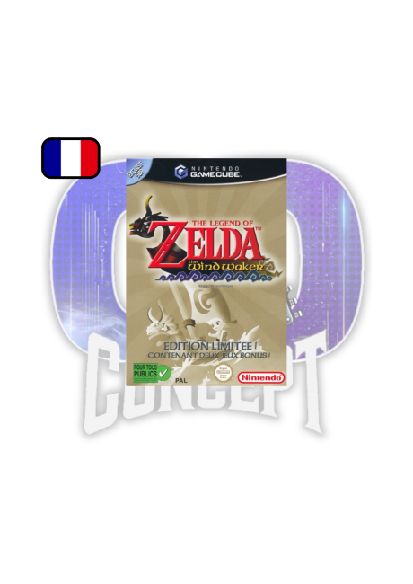 Cover Zelda Wind Waker édition limitée GC