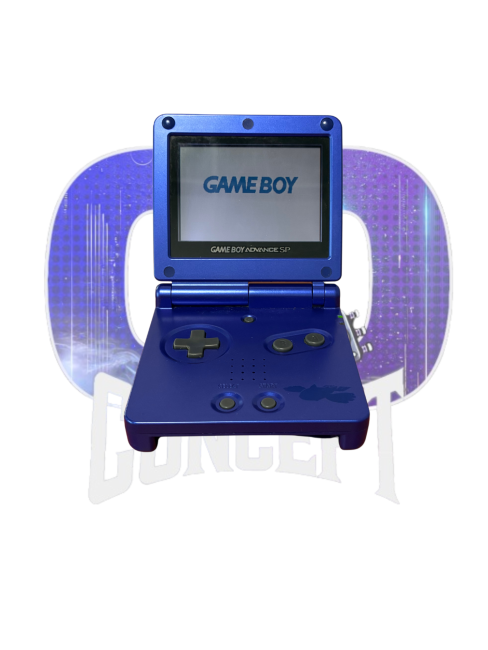 Game Boy Advance SP Kyogre Edition screen Photo de l'écran de la Game Boy Advance SP Kyogre Edition