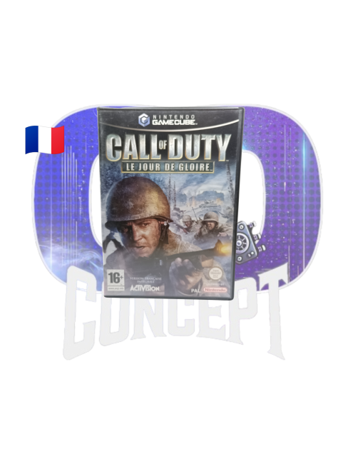 Photo de face du jeu CoD le Jour de Gloire sur GameCube