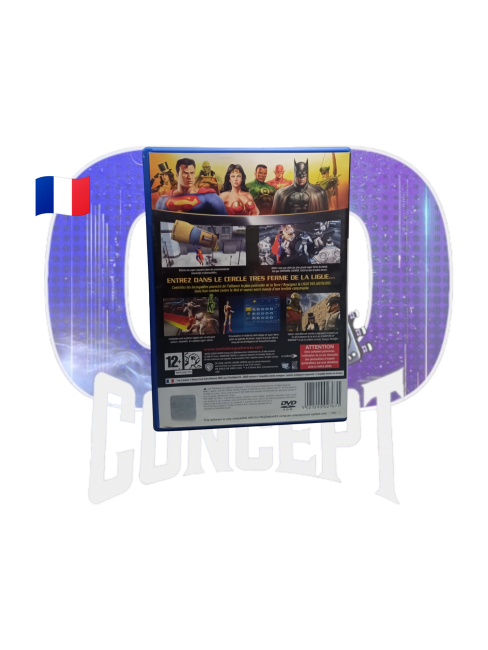 Photo de l'arrièredu jeu Héros de la Ligue des Justiciers sur PS2