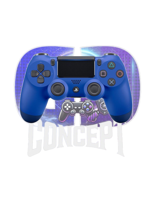 DualShock 4 bleue Photo de la DualShock 4 bleue