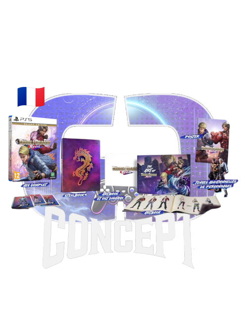 Double Dragon Revive Deluxe Edition PS5 content Photo du contenu du jeu Double Dragon Revive Deluxe Edition sur PS5