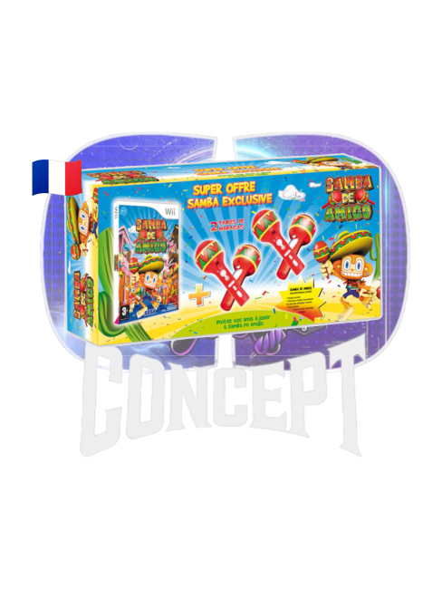 Photo du coffret Samba de Amigo sur Wii